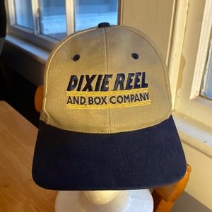 DIXIE REEL baseball hat never used